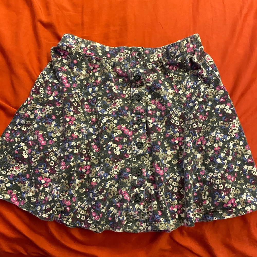 Floral pleated skirt from American Eagle outfitters